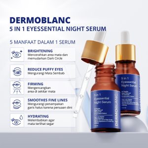 Dermoblanc 5 in 1 Eyessential Night Serum - 10ml